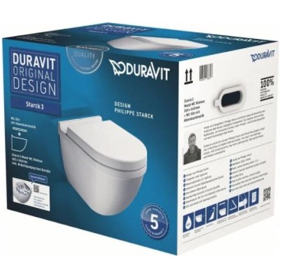 Duravit Starck 3 Rimless® Asma Klozet Seti-45273900A1